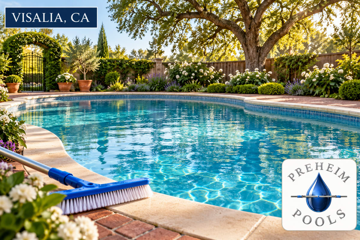 Pool services in Visalia