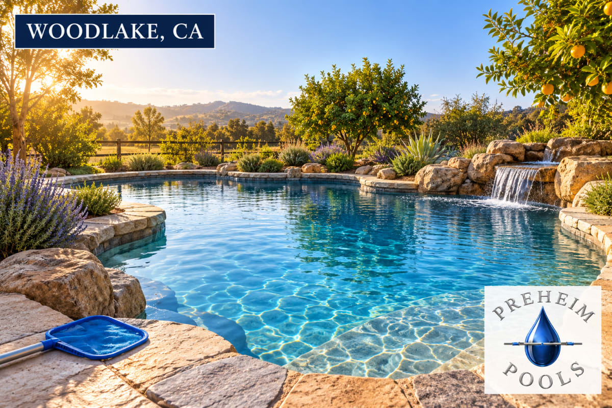 Pool services in Woodlake