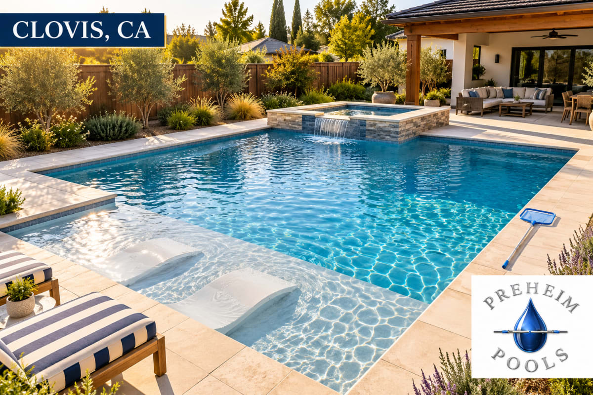 Pool services in Clovis