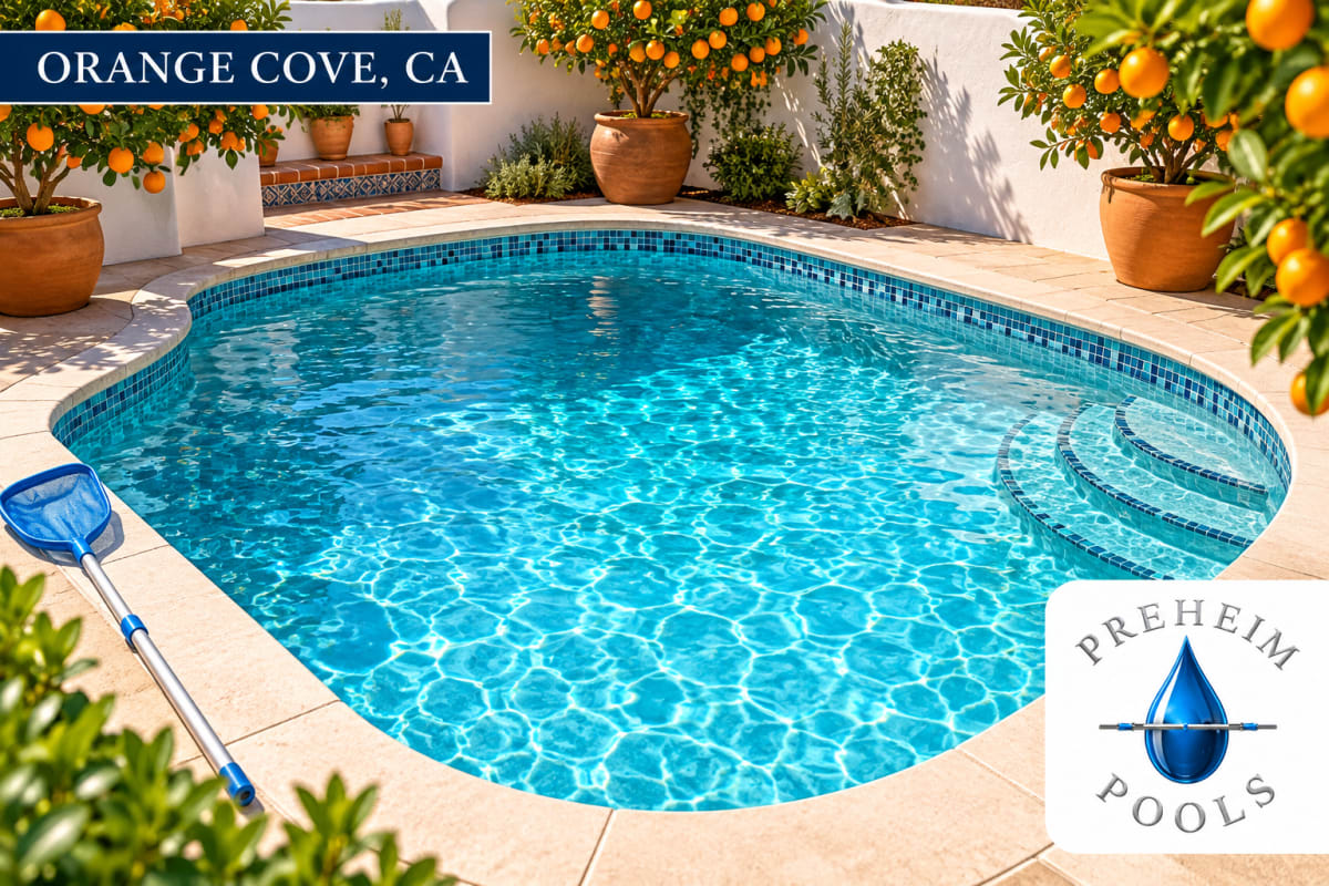Pool services in Orange Cove