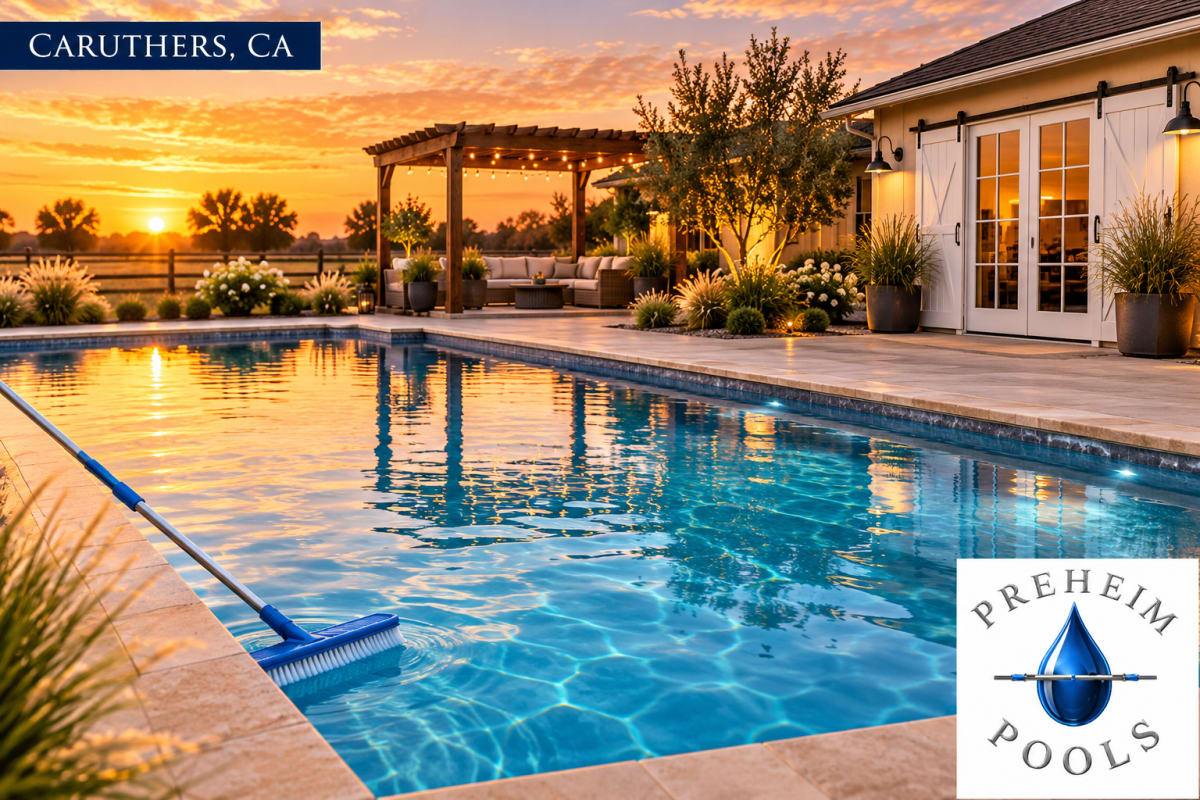 Pool services in Caruthers