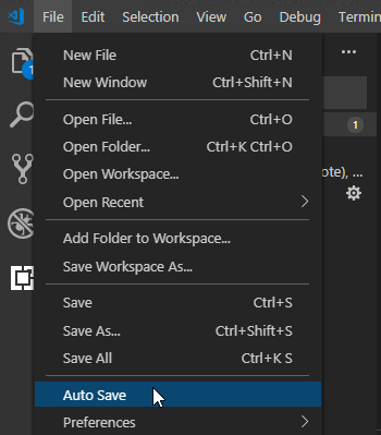 visual studio code auto format