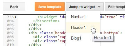 Blogger - Jump to widget Header1 Blogger - Jump to widget Header1