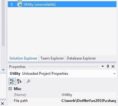 Vs : How To Solve Error - The Project File Could Not Be Loaded. Could Not  Find A Part Of The Path