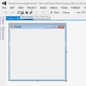 WinForm Designer View in Visual Studio