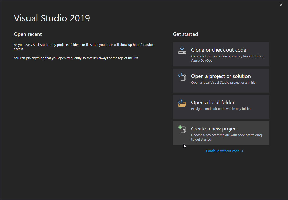 Как открыть свойства проекта visual studio 2019