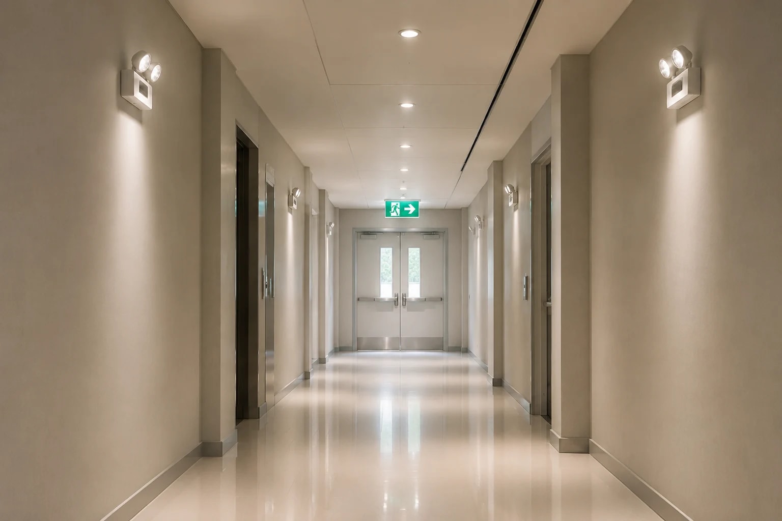 Emergency Exit Lighting Installation in Indianapolis by LED Indy