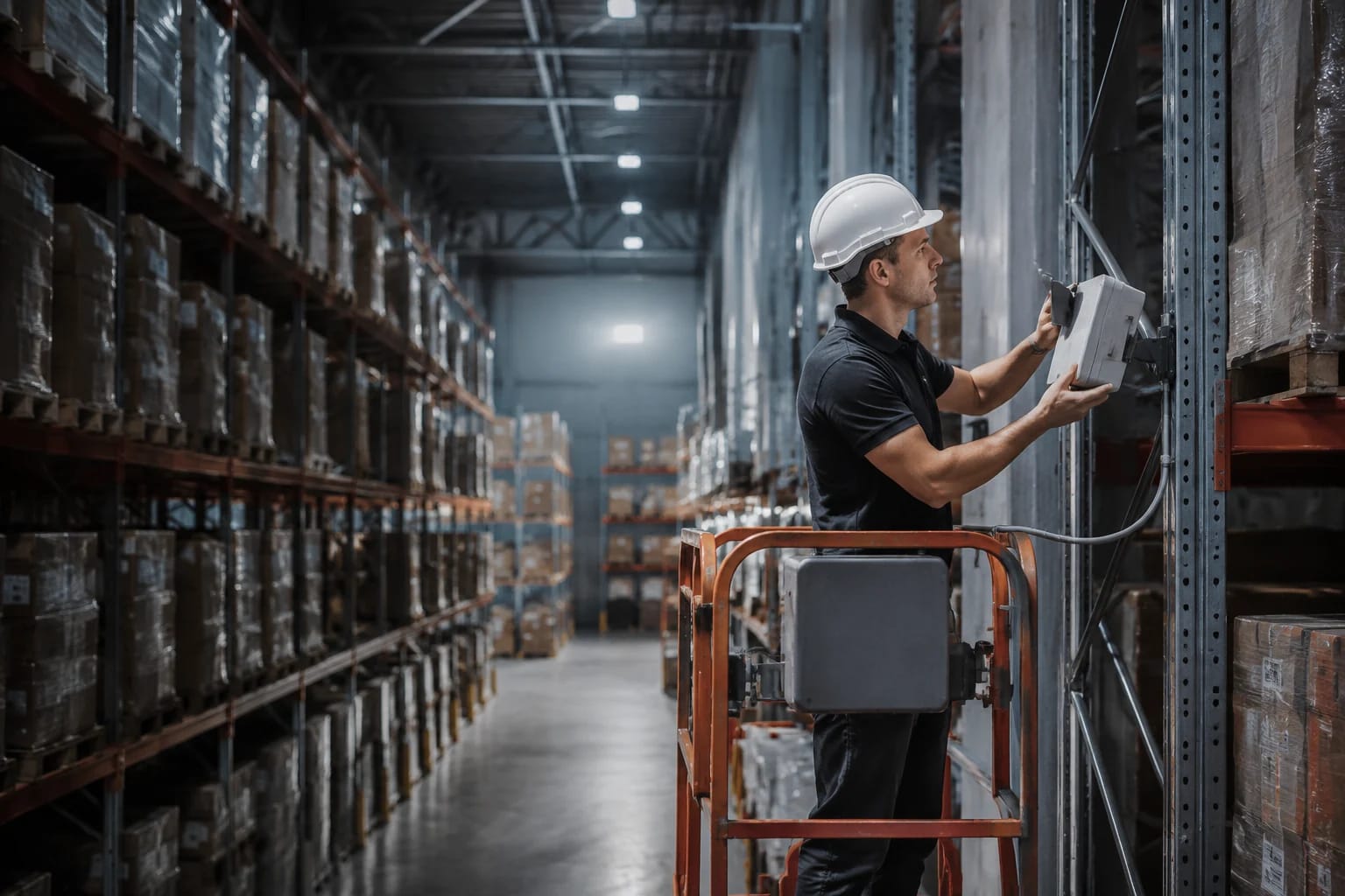 Warehouse WiFi Installation in Indianapolis by LED Indy