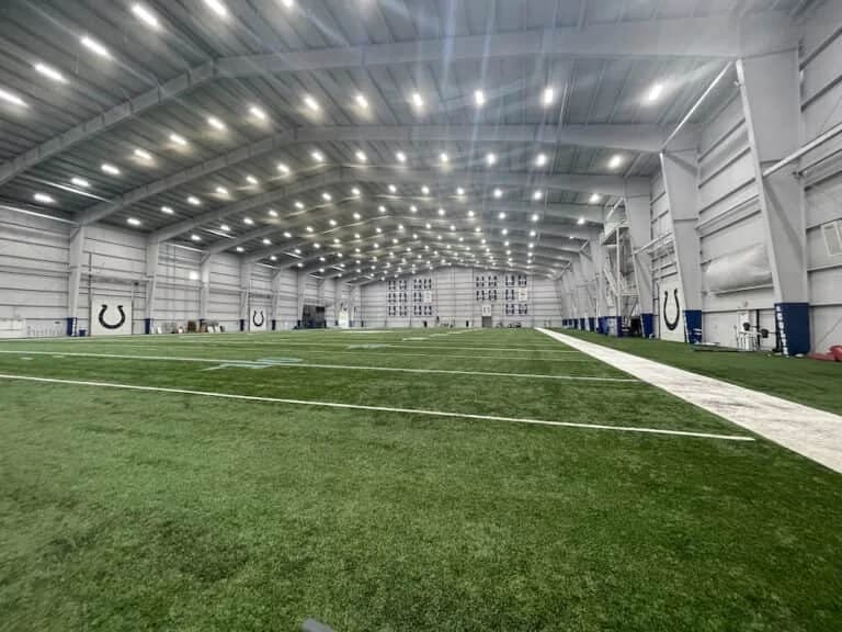 Colts Practice Facility in Indianapolis, IN, an LED Indy project