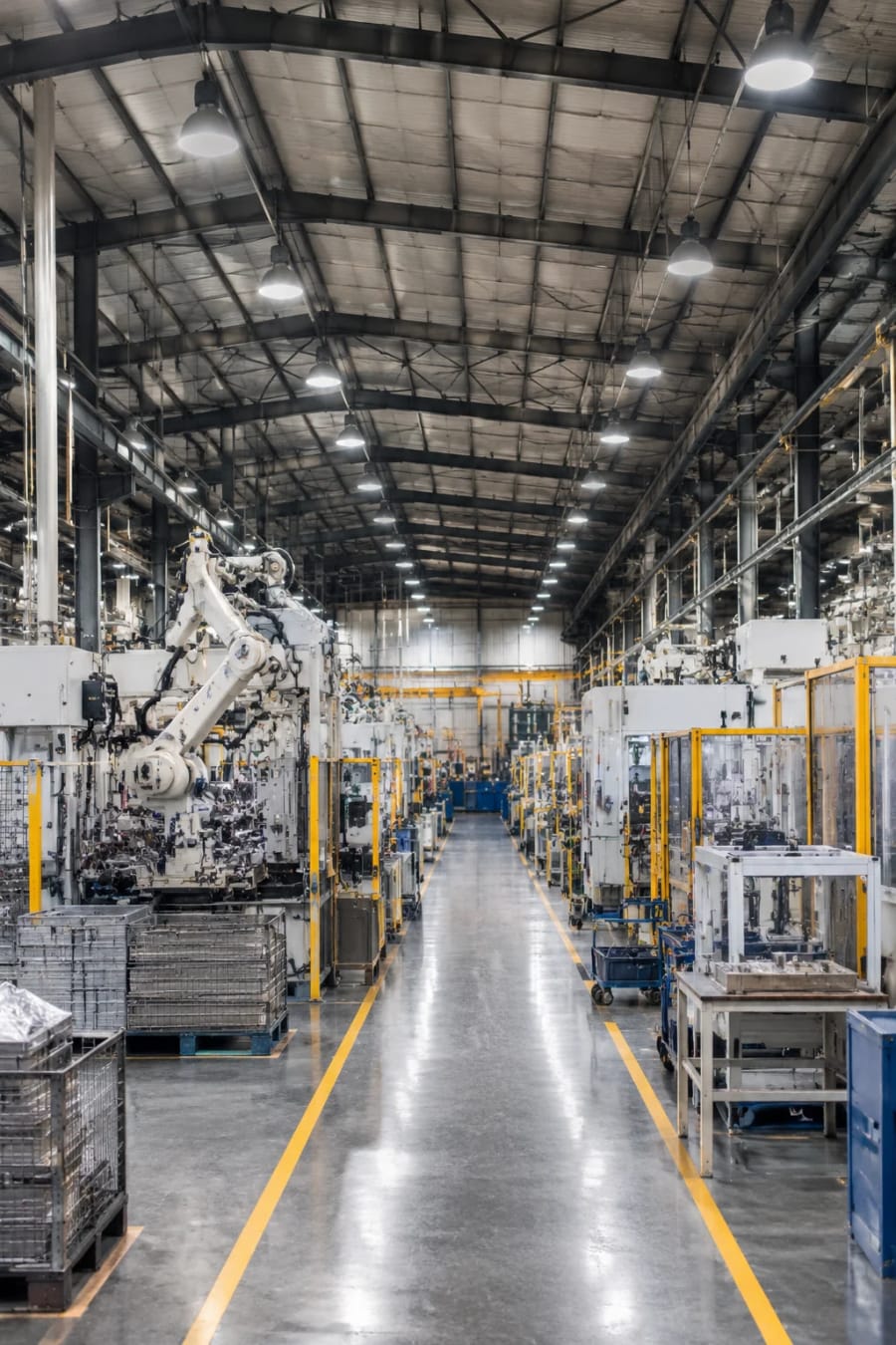 Manufacturing Plants lit by LED Indy in Indianapolis