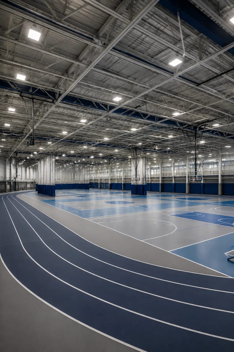 Fieldhouses and Athletic Centers lit by LED Indy in Indianapolis