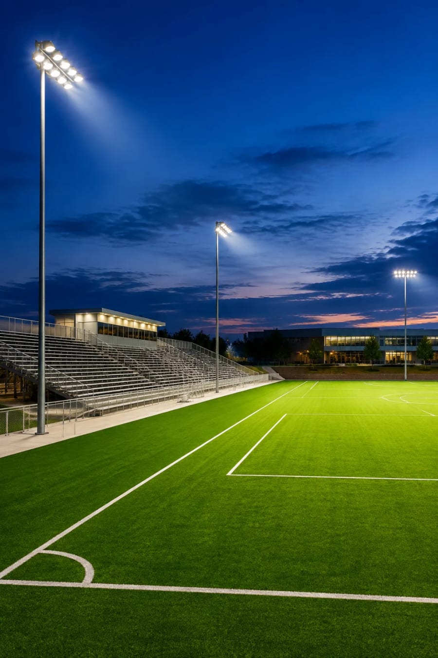 Football and Soccer Fields lit by LED Indy in Indianapolis