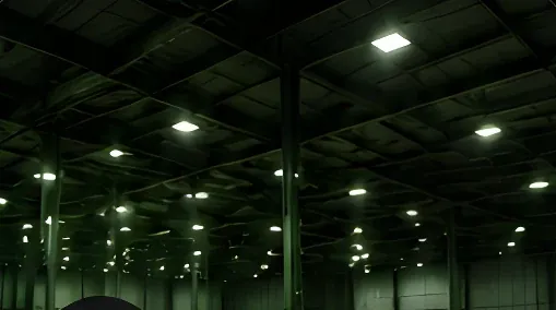 Industrial LED lighting project