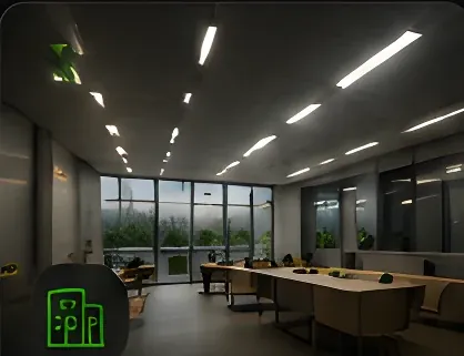 Office and Retail commercial lighting by LED Indy