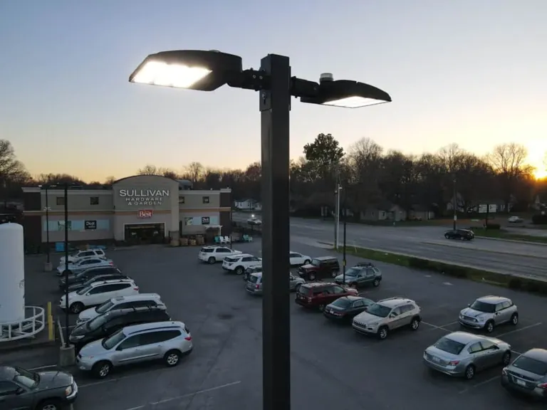 Sullivan Hardware exterior LED lighting