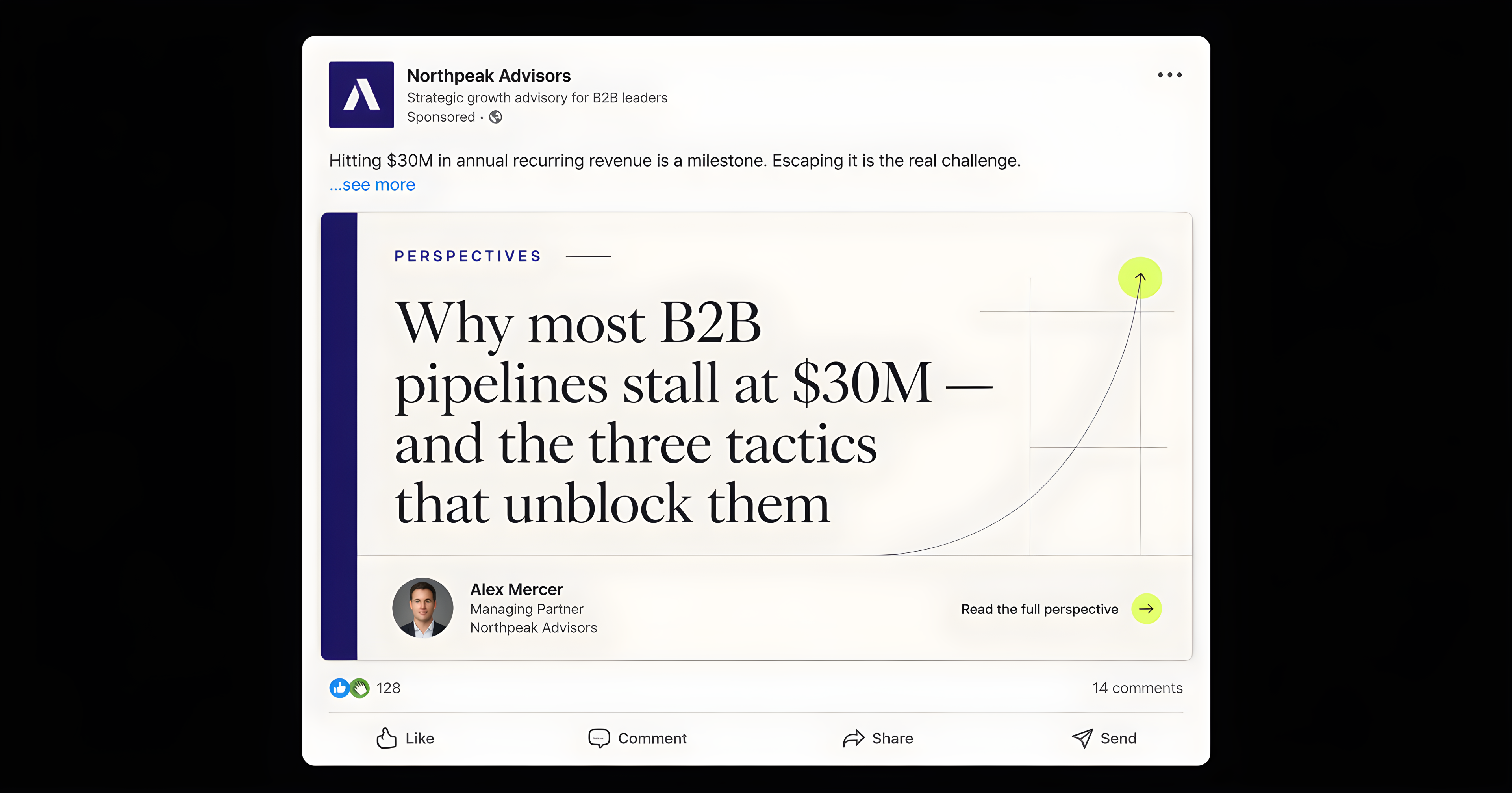 LinkedIn · Thought-leadership post