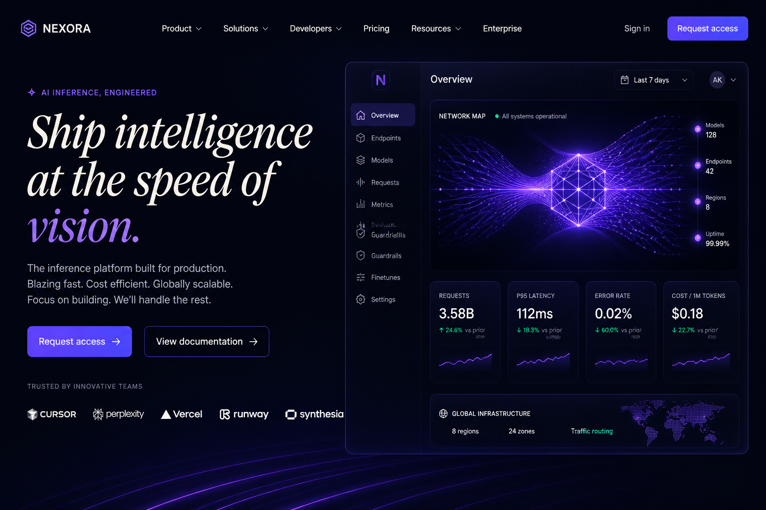 AI / ML heroes, AI inference platform.