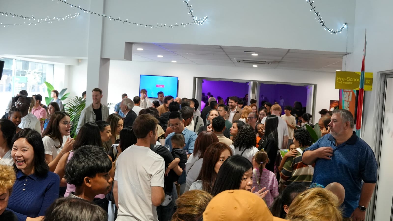 City Congregation Foyer Sunday