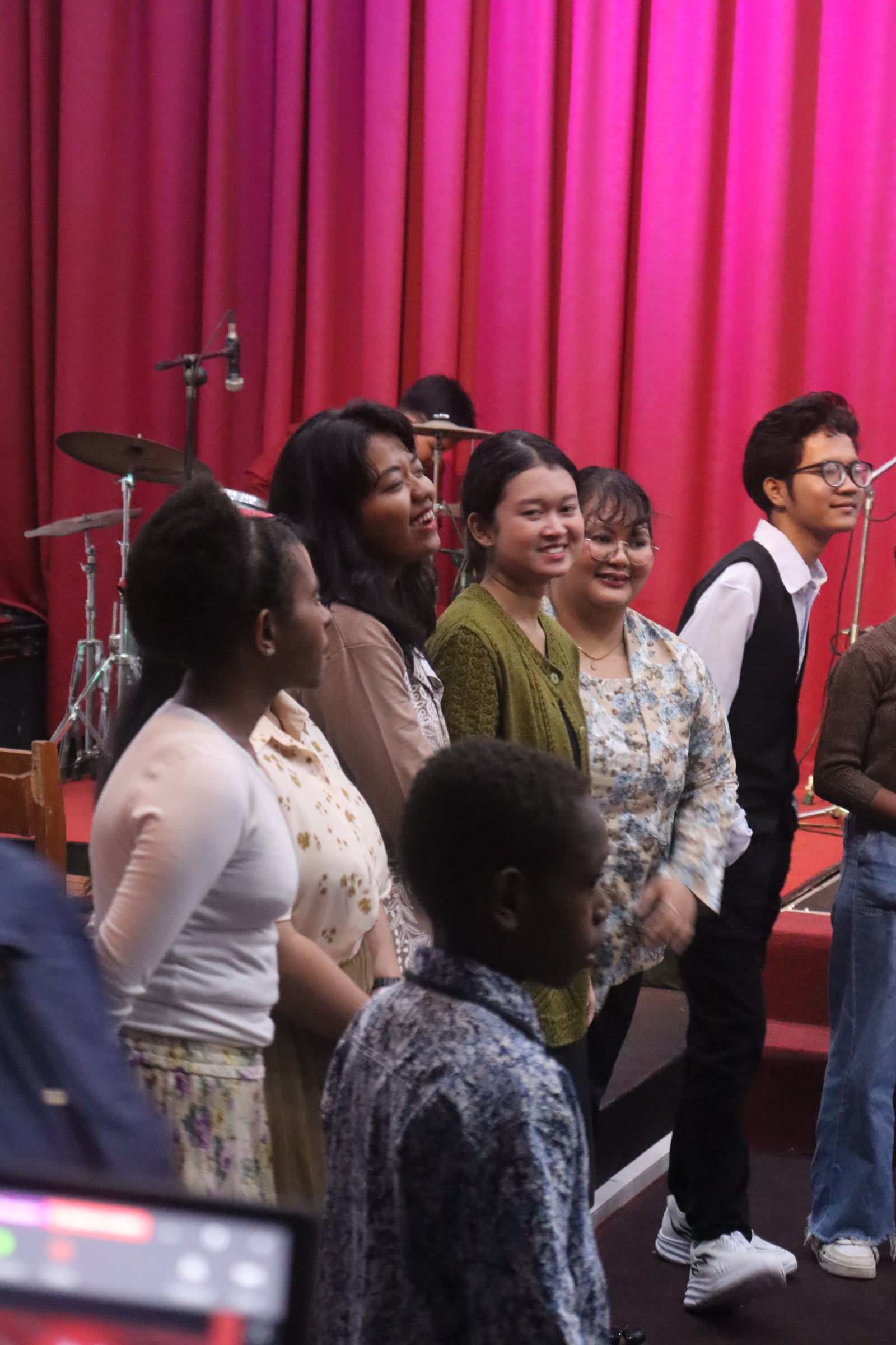 cemani women in sunday service