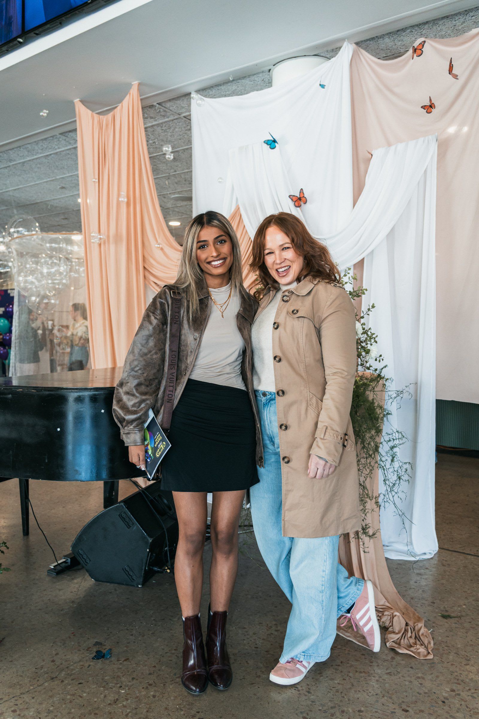 Rachel and her mum / bU Women's Conference