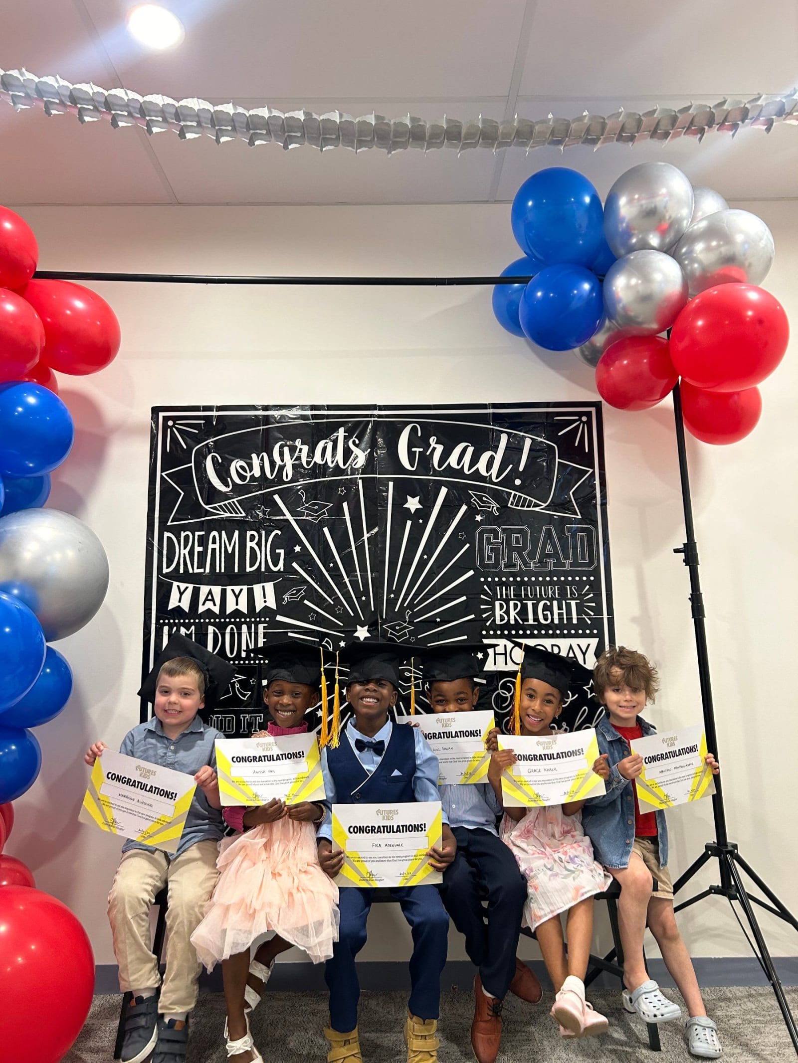 Kids at graduation celebration / salisbury