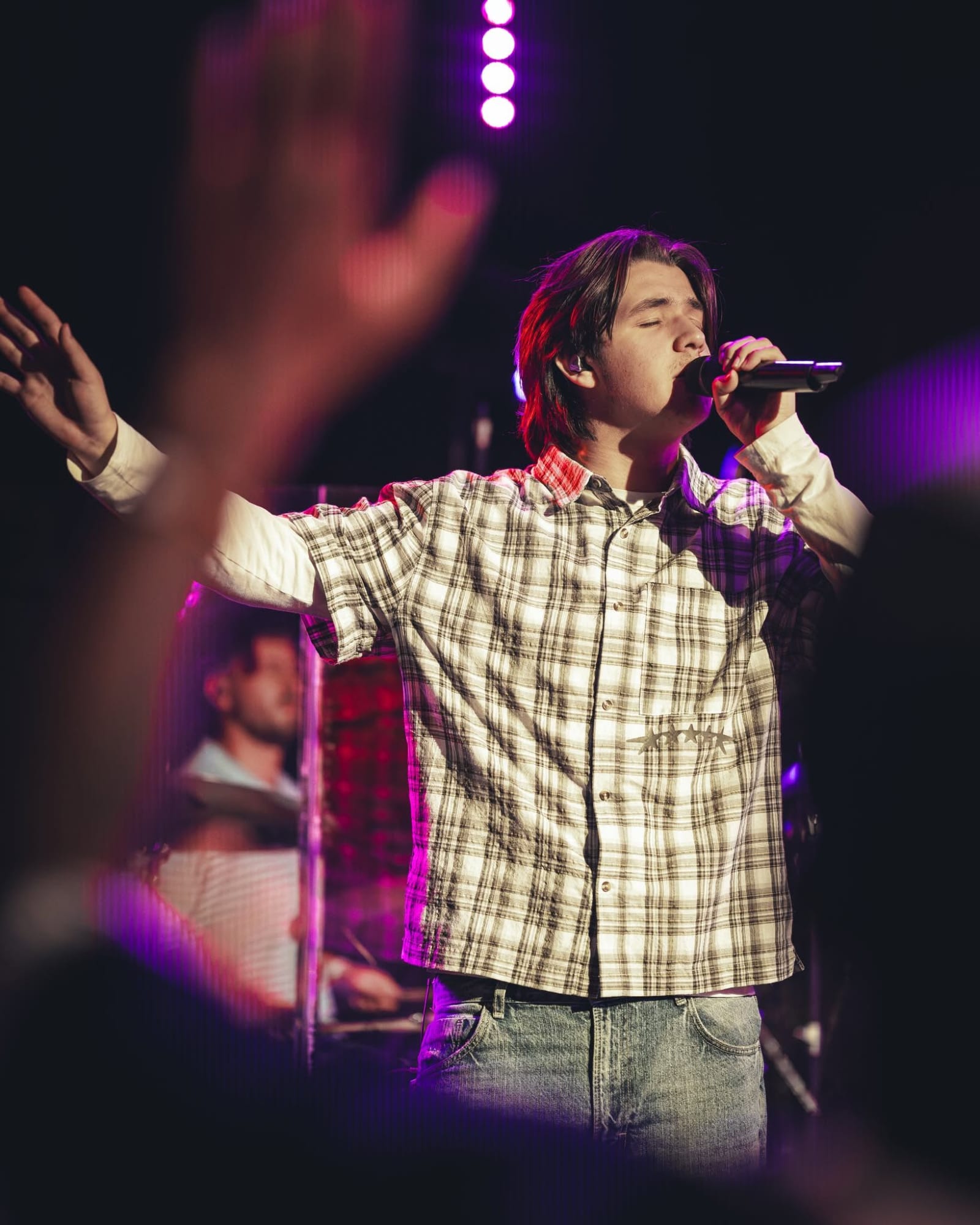 Worship leader singing / salisbury