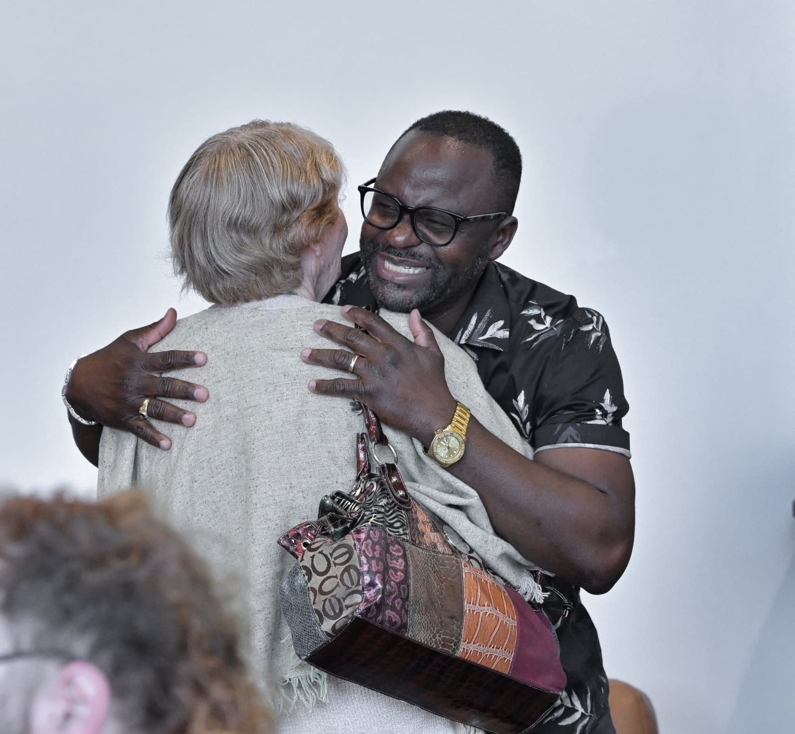 Two people embracing / salisbury