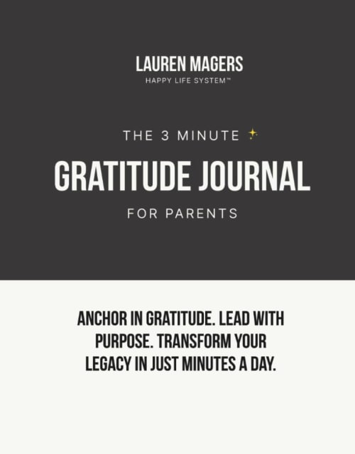 Gratitude Journal for Parents