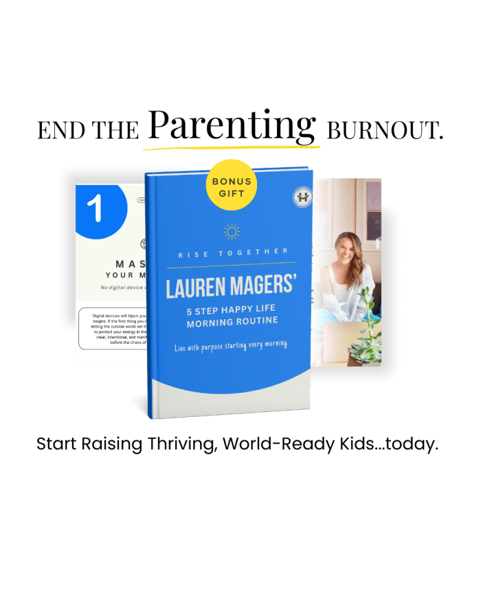 Lauren Magers' 5 Step Happy Life Morning Routine Guide - Bonus Gift