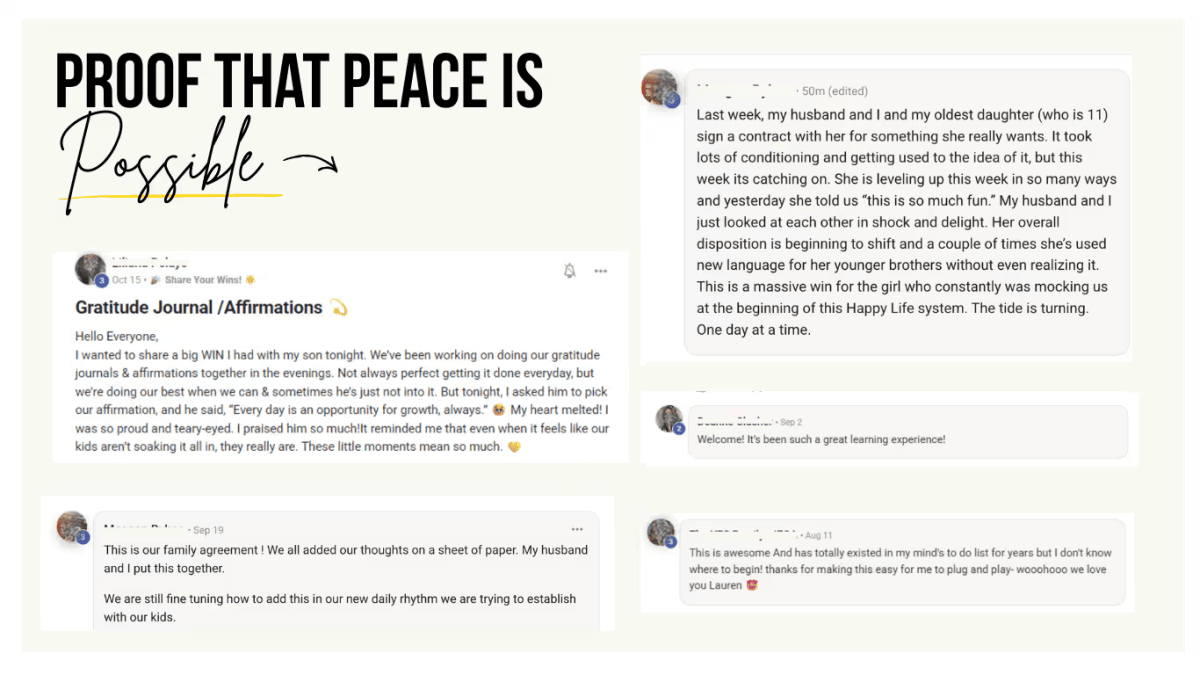 Community success stories