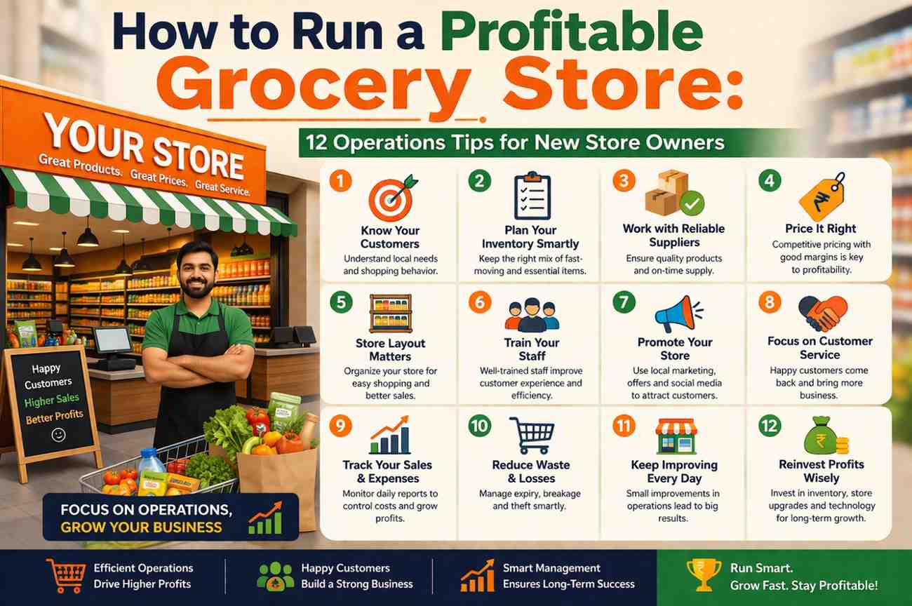 Run A Store How to Run a Profitable Grocery Store: 12 Operations Tips for New Store ...