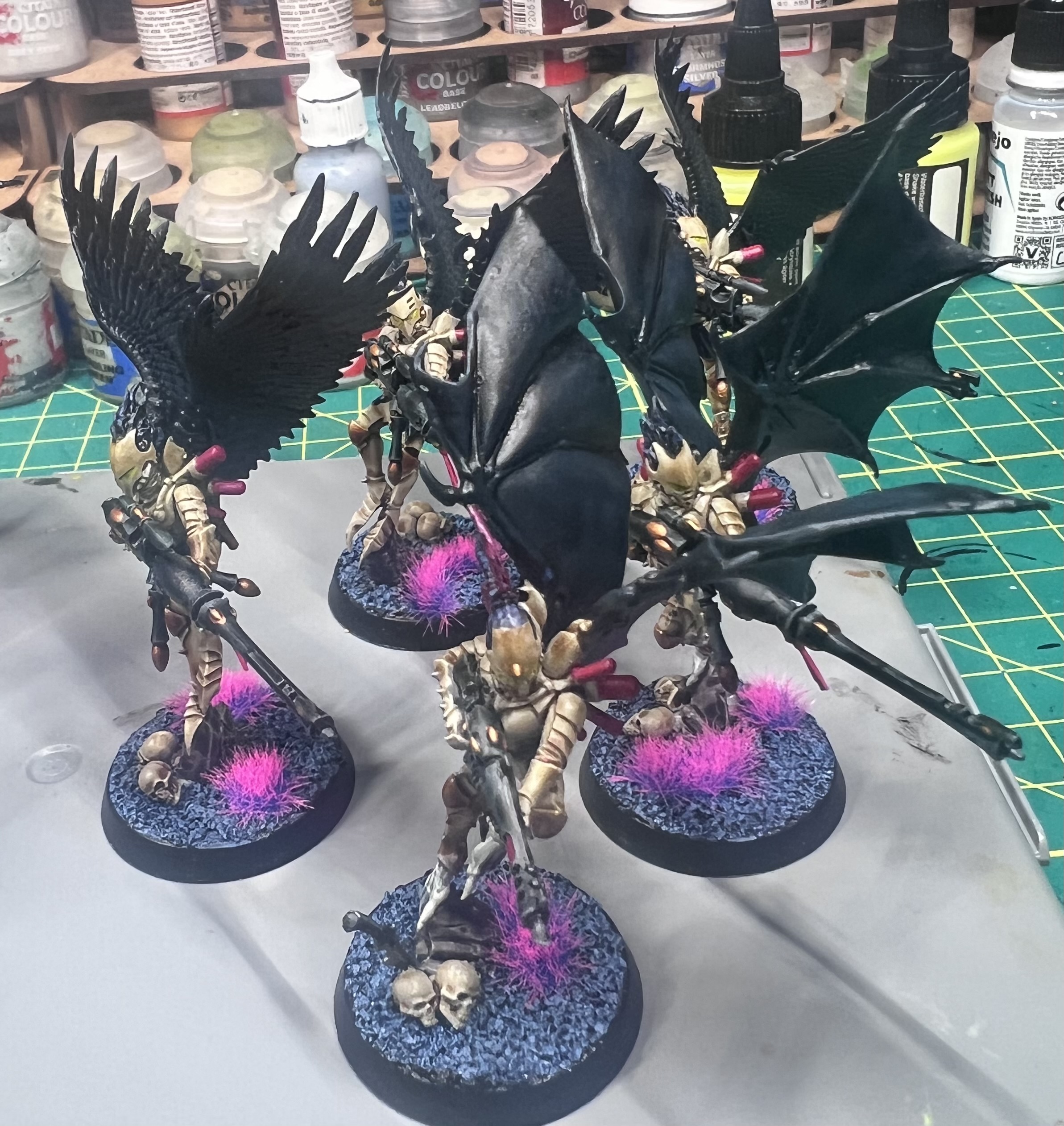 Drukhari Scourges with Dark Lances