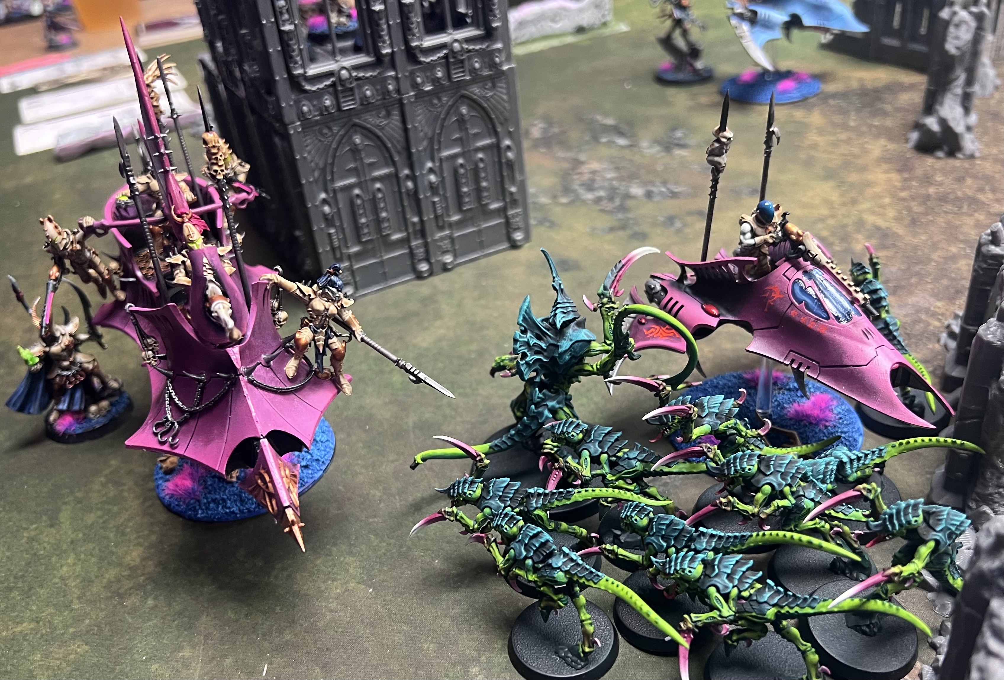 Drukhari go fishing for very angry crabs