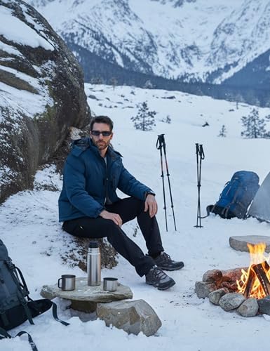 Vue 6 de Vestes Dhiver Impermeables Pour