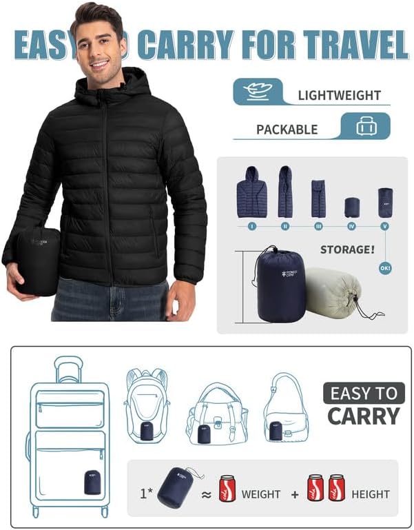 Vue 2 de Doudoune Homme Impermeable Ultra