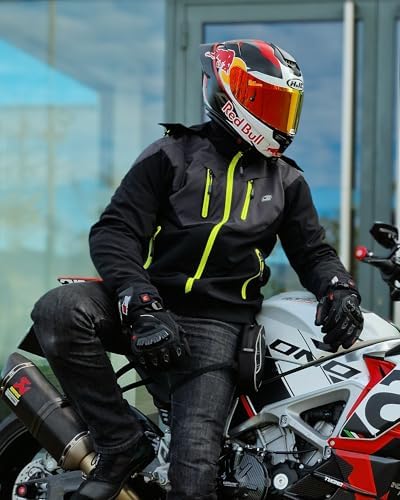 Vue 5 de Veste De Moto Hiver