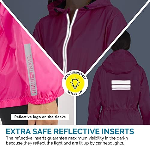 Vue 3 de Veste Femme Impermeable