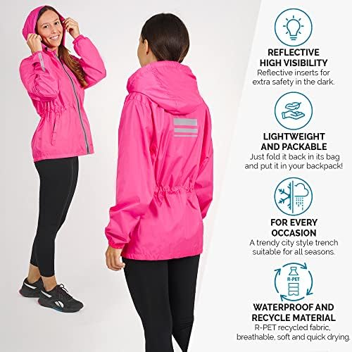 Vue 5 de Veste Femme Impermeable