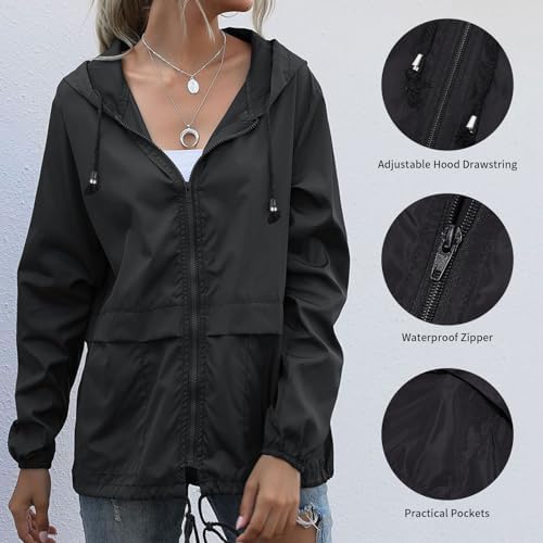 Vue 2 de Veste Impermeable Legere Pour