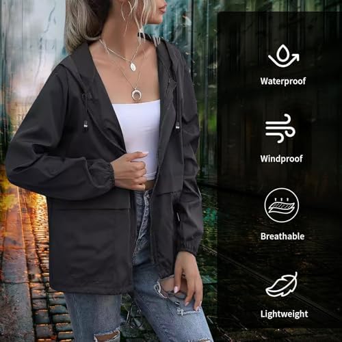 Vue 4 de Veste Impermeable Legere Pour