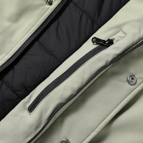 Vue 6 de Manteau Long Homme Hiver