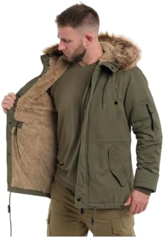 Vue 3 de Military Wear Parka Fish