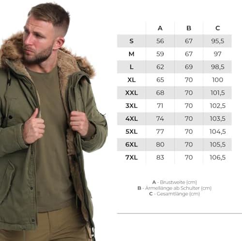 Vue 6 de Military Wear Parka Fish
