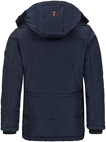 Vue 3 de Mangard Parka Dhiver Doublee