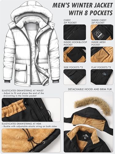 Vue 4 de Hommes Veste Doublee Dhiver