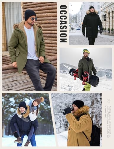 Vue 5 de Blouson Homme Hiver Longue