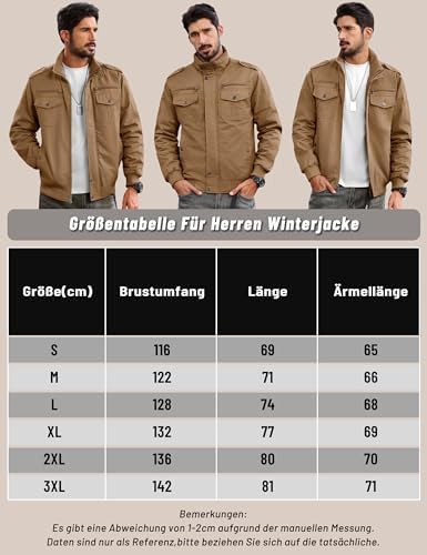 Vue 6 de Veste Dhiver Chaude Doublee