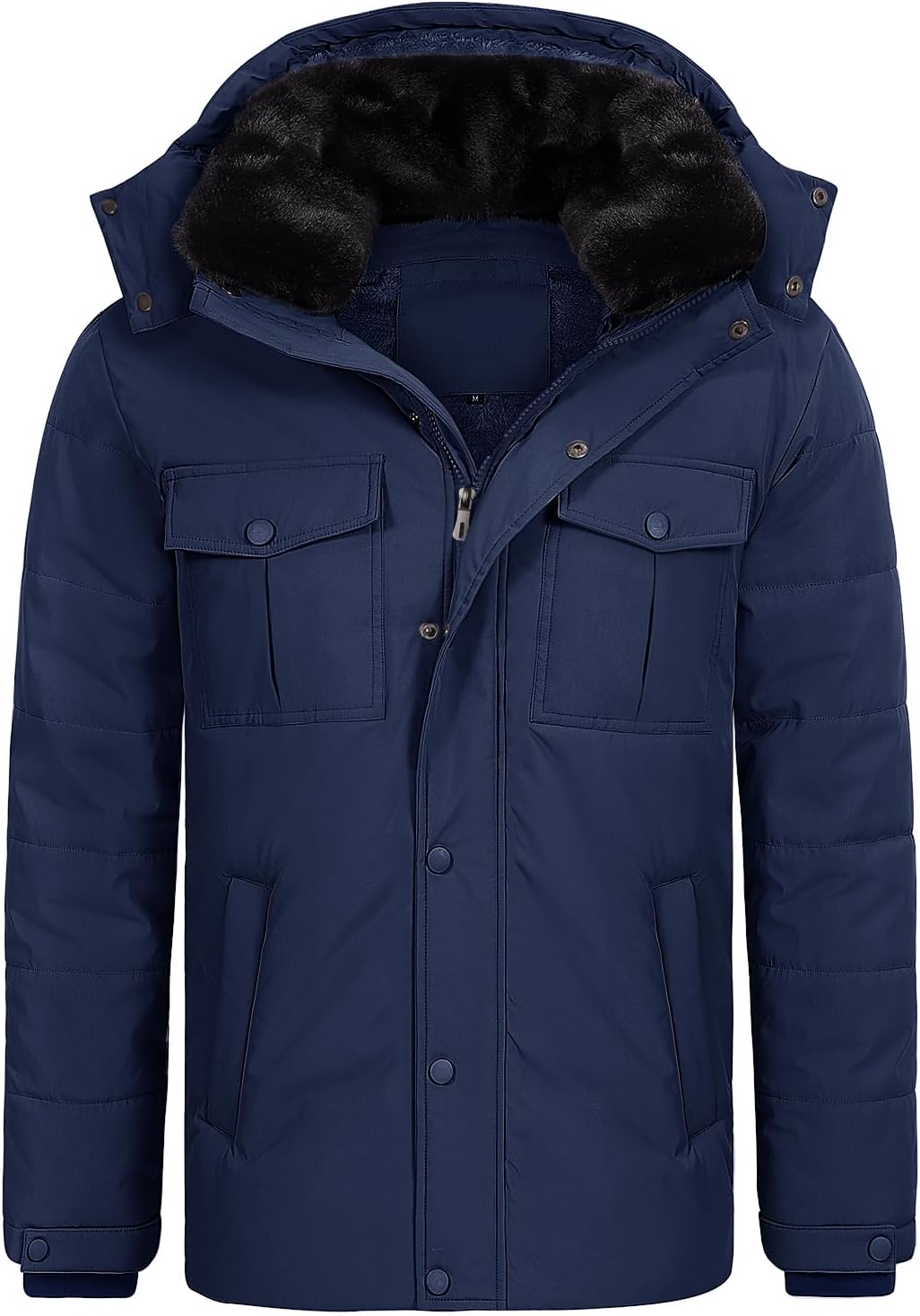 Homme Manteau Dhiver Chaud