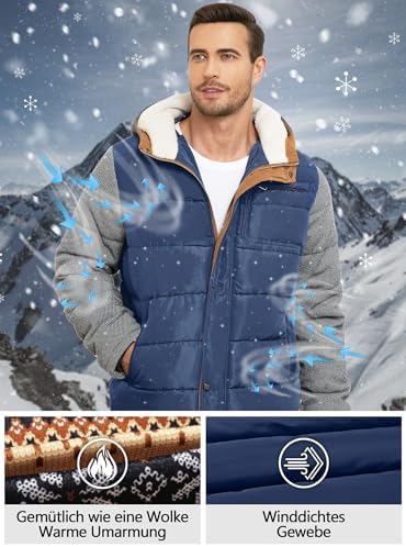 Vue 5 de Veste Dhiver Pour Homme