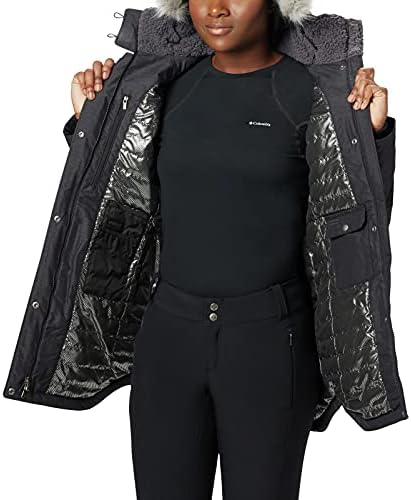 Vue 3 de Veste Dhiver Impermeable Femme